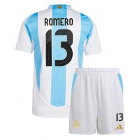 Argentina Cristian Romero #13 Hjemmedraktsett Barn Copa America 2024 Kortermet (+ Korte bukser)
